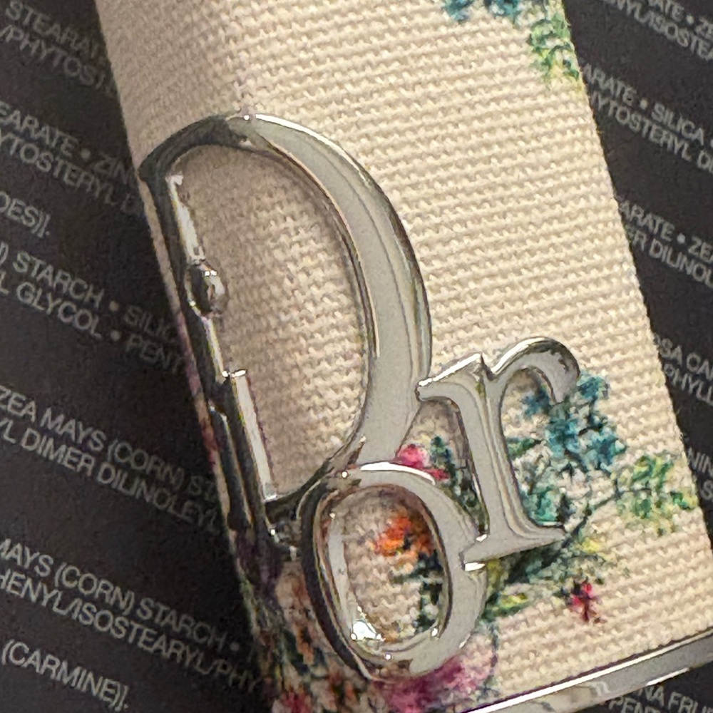 🩵 Dior SET NWT Dior Show limited edition floral palette & lipstick case - Picture 8 of 9